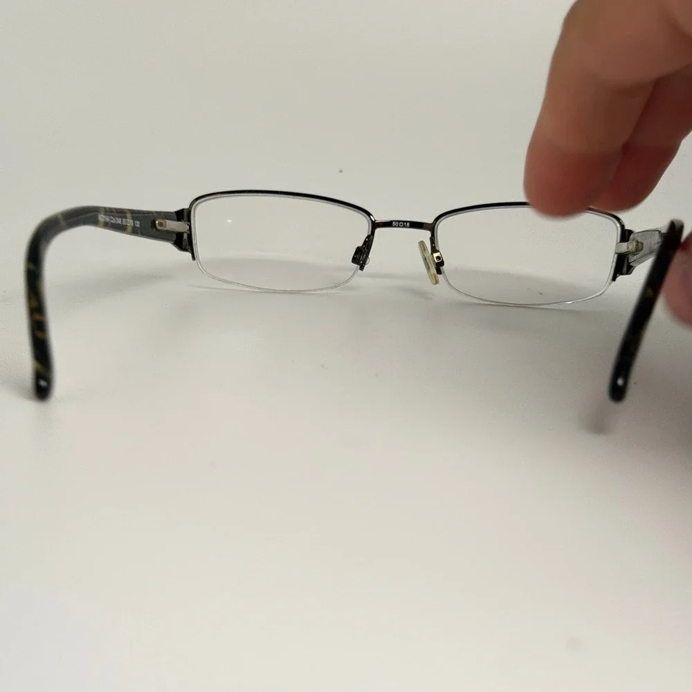Kenneth Cole New York KC0164 048 Brown Tortoise Semi-Rimless Eyeglass Frames